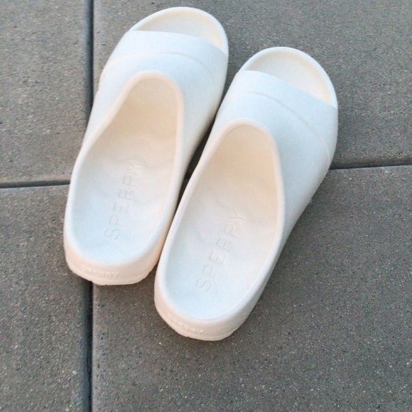 Sperry Men’s White Float Slide Summer Sandals size 11 - Picture 2 of 6